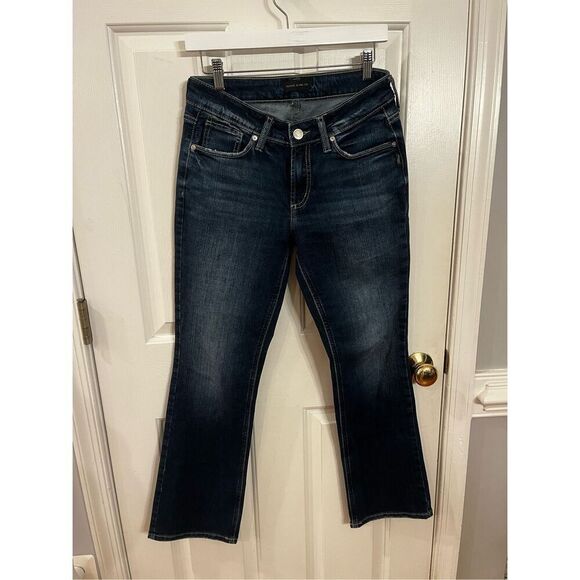 Silver Jeans Suki Slim Bootcut Jeans sz 27” EUC - Picture 1 of 8